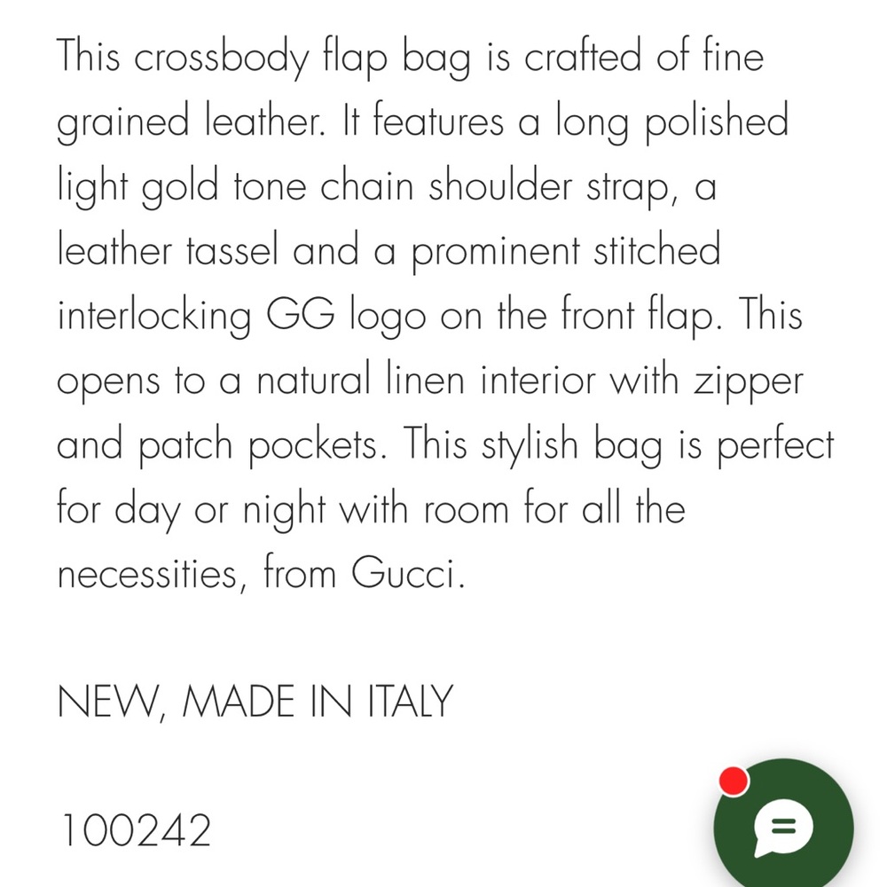 Gucci Black Crossbody Bag with Iconic Logo and Flap Closure - Picture 4 of 7
